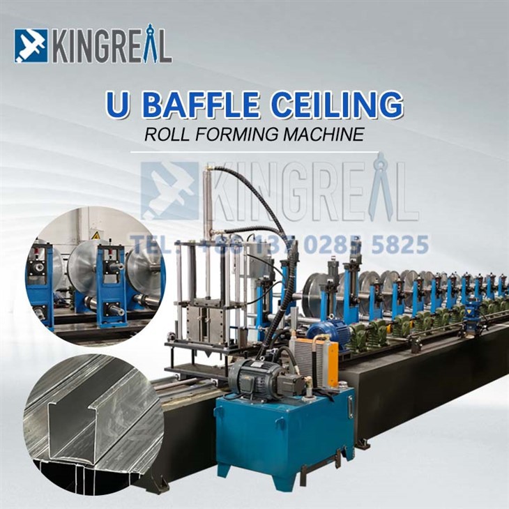 2-Acoustic Baffle Ceiling System Machine